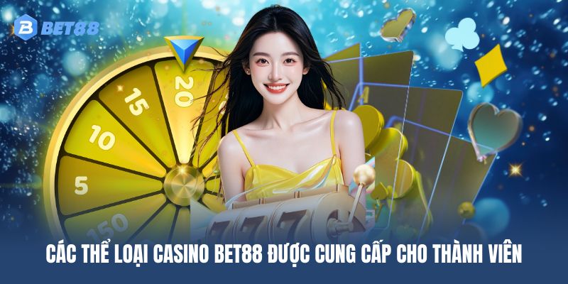 Các tựa game cá cược sòng bạc dành cho bạn để trải nghiệm